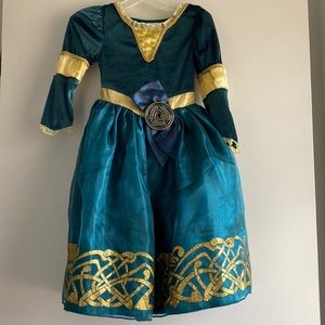 Authentic Disney Store Merida Dress